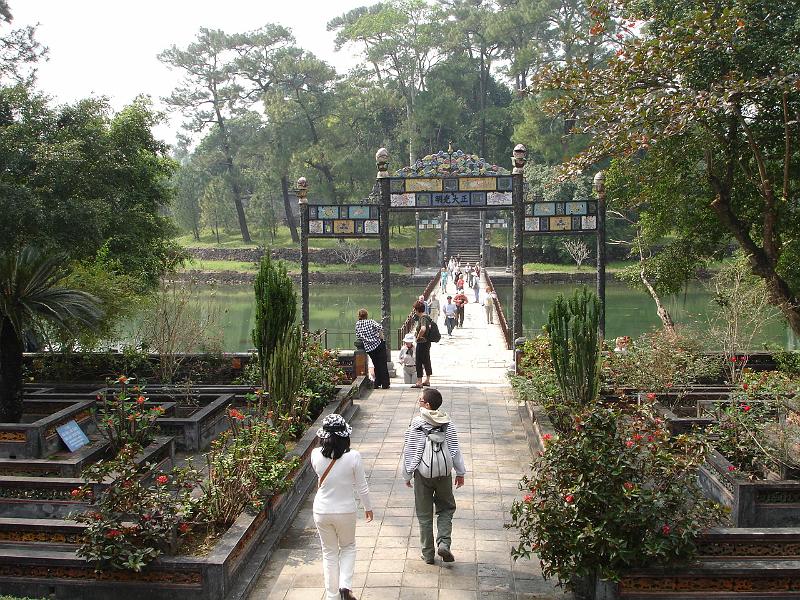 058- Tombeau de Minh Mang- pont de intelligence.JPG - Tombeau de Minh mang- pont de l'intelligence